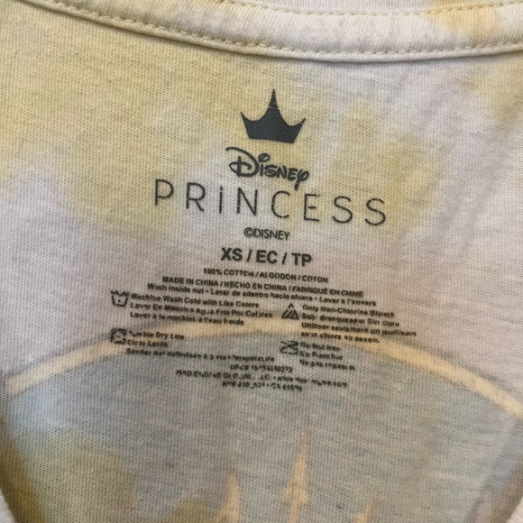 VTG Disney The Little Mermaid Movie Character 100% Cotton T-Shirt Size XS - Picture 7 of 7